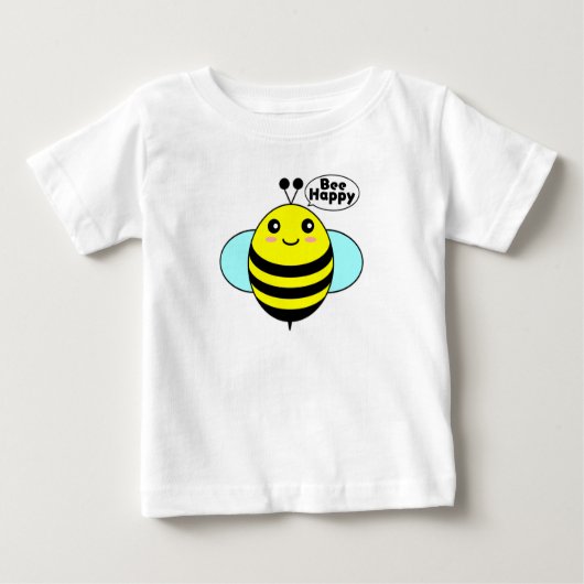 Bee Happy T-Shirt (Voorkant)