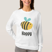 Bee Happy T-shirt (Voorkant)