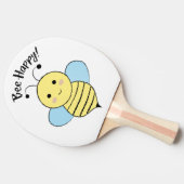 Bee Happy Tafeltennisbatje (Zijkant)