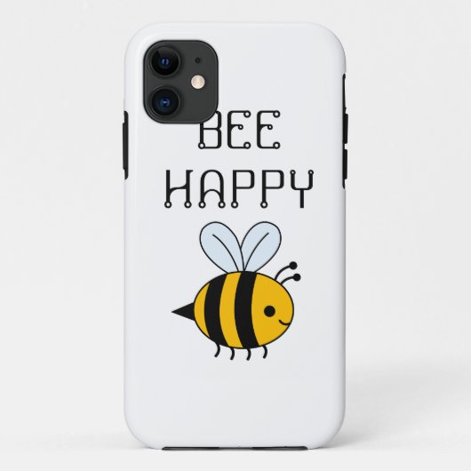 BEE HAPPY-TELEFOONGEVAL Case-Mate iPhone CASE (Achterkant)