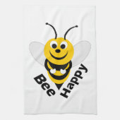 Bee Happy Theedoek (Verticaal)