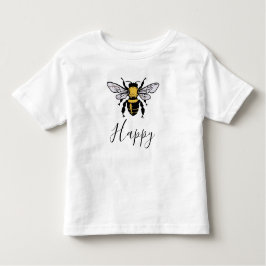Bee Happy Toddler T-shirt