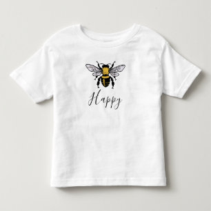 Bee Happy Toddler T-shirt