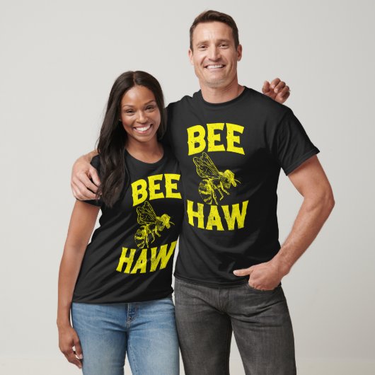 BEE HAW Cowboy Pet wordt Funny Western T-shirt (Unisex)