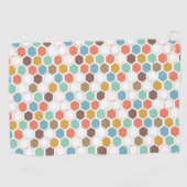 Bee Hive Module Patroon Golfhanddoek (Horizontaal)