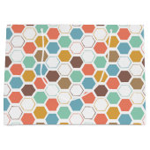 Bee Hive Module Patroon Groot Cadeauzakje (Voorkant)