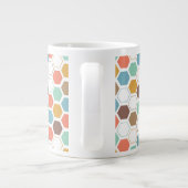 Bee Hive Module Patroon Grote Koffiekop (Achterkant)