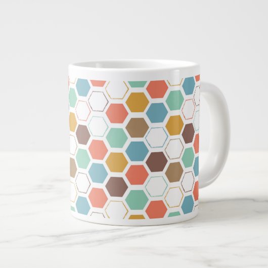 Bee Hive Module Patroon Grote Koffiekop (Voorkant rechts)