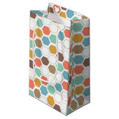 Bee Hive Module Patroon Klein Cadeauzakje (Voorkant Gekanteld)