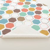 Bee Hive Module Patroon Sherpa Deken (3/4)