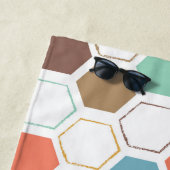 Bee Hive Module Patroon Strandlaken (In situ)