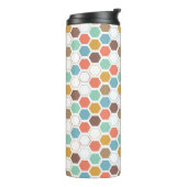 Bee Hive Module Patroon Thermosbeker (Gedraaid links)