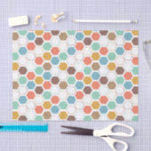 Bee Hive Module Patroon Tissuepapier (Craft)