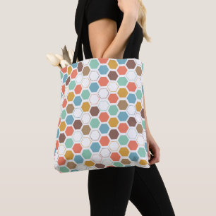 Bee Hive Module Patroon Tote Bag