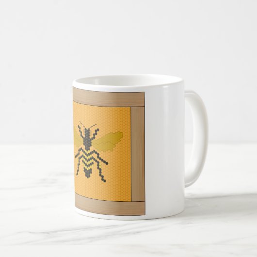 Bee Hive Mug Koffiemok (Voorkant rechts)