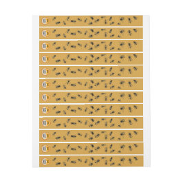 Bee Hive Tamper-bestendige beveiligingszegel Satin