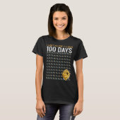 Bee Hive Tree 100 Days Of School Teacher Boys T-shirt (Voorkant volledig)