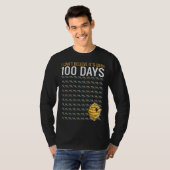 Bee Hive Tree 100 Days Of School Teacher Boys T-shirt (Voorkant volledig)