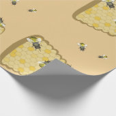Bee Hive Wrapping Paper Cadeaupapier (Hoek)