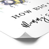 BEE - Hoe groot is mama's buik Poster (Hoek)
