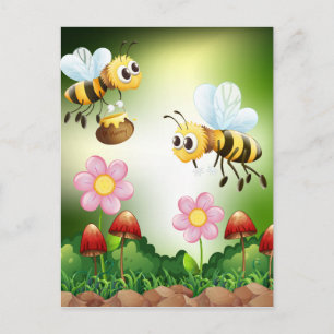 Bee & Honey Briefkaart