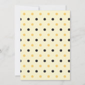 Bee Honey Hij of Zij Geslacht Onthullen Kaart (Achterkant)