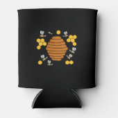 Bee Honeycomb Blikjeskoeler (Voorkant)