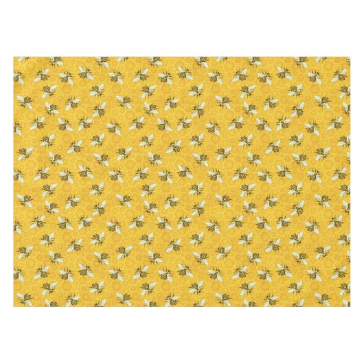 Bee Honeycomb Honeybee Beehive Pattern Party Tafelkleed (Voorkant (Horizontaal))