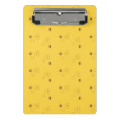 Bee Honeycomb Pattern Mini Klembord (Voorkant)