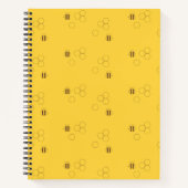 Bee Honeycomb Pattern Notitieboek (Voorkant)