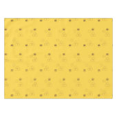 Bee Honeycomb Pattern Tafelkleed (Voorkant (Horizontaal))