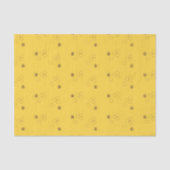 Bee Honeycomb Pattern Tissuepapier (Voorkant)