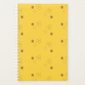 Bee Honeycomb Print Planner (Voorkant)
