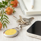 Bee Honeycomb Print Sleutelhanger (Zijkant)