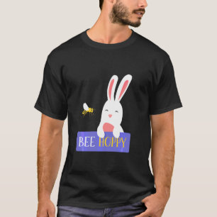 Bee Hoppy Funny Animals BestVrienden Bunny Hopper  T-shirt