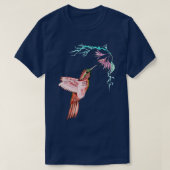 Bee Hummingbird Beauful Bird Lovers T-shirt (Design voorkant)