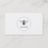 Bee In Circle-bedrijfs- en profielkaarten Visitekaartje (Voorkant)
