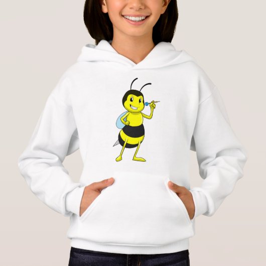 Bee in Darts met Dart (Voorkant)