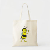 Bee in Darts met Dart Tote Bag (Voorkant)