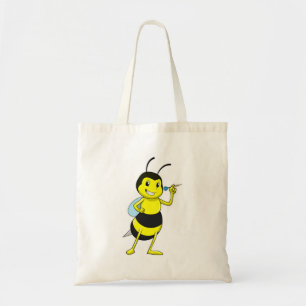 Bee in Darts met Dart Tote Bag