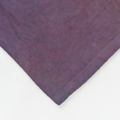 Bee in Wildbloemen Earth Tones Fleece Deken (Hoek)