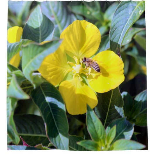 Bee-ing Productive Douchegordijn (Voorkant)