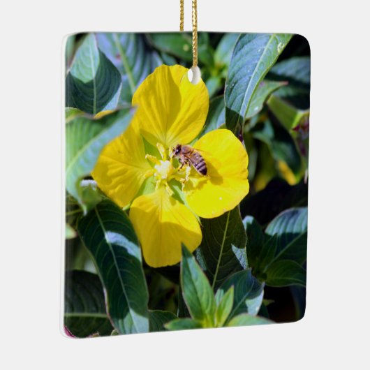 Bee-ing Productive Keramisch Ornament (Rechts)