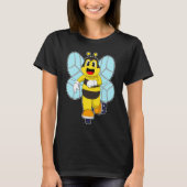 Bee Inline schaatsen Roller schaatsen T-shirt (Voorkant)