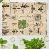 Bee Insect Bug Wasp Natural History Bees Theedoek (Gevouwen)