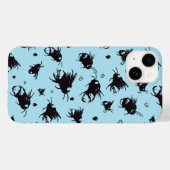 Bee iPhone 14 Hoesje | Verjaardagscadeau voor mama (Achterkant (horizontaal))