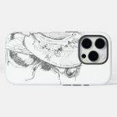 Bee iPhone 16 Pro Hoesje (Achterkant (horizontaal))