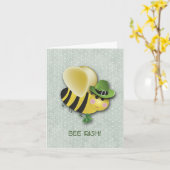 BEE Irish Card Kaart (Gele Bloem)
