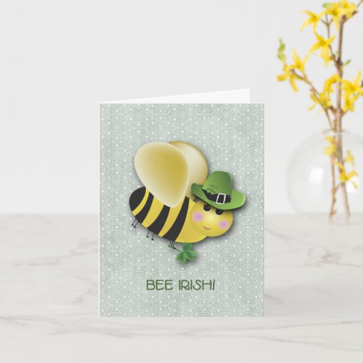 BEE Irish Card Kaart (Gele Bloem)