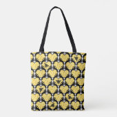 Bee is nog steeds mijn hart honingbijenbijenkorf tote bag (Achterkant)